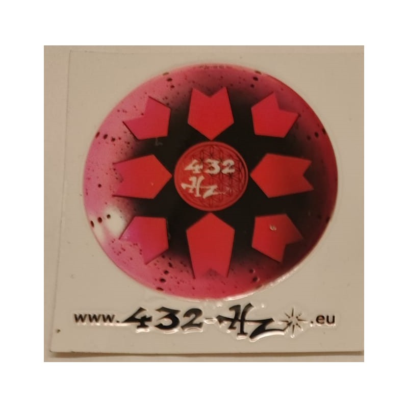 Sticker Tankdrum Rose