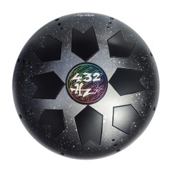 Tankdrum 432Hz Noir Mat
