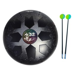 Tankdrum 432Hz Noir Mat